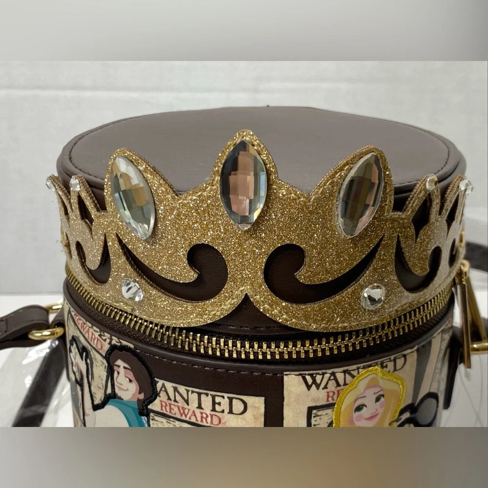 Danielle Nicole TANGLED WANTED CYLINDER CROSSBODY BAG NEW NWT RARE! - Picture 9 of 15